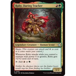 画像1: 【ENG】勇敢な追跡者、ルビー/Ruby, Daring Tracker [MTG_FDN_0245_U]