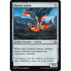 画像1: 【ENG】隕石ゴーレム/Meteor Golem [MTG_FDN_0256_U]