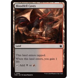 画像1: 【ENG】血溜まりの洞窟/Bloodfell Caves [MTG_FDN_0259_C]