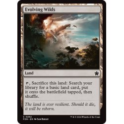 画像1: 【ENG】進化する未開地/Evolving Wilds [MTG_FDN_0262_C]