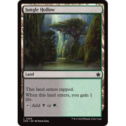 画像1: 【ENG】ジャングルのうろ穴/Jungle Hollow [MTG_FDN_0263_C]