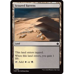 画像1: 【ENG】磨かれたやせ地/Scoured Barrens [MTG_FDN_0266_C]