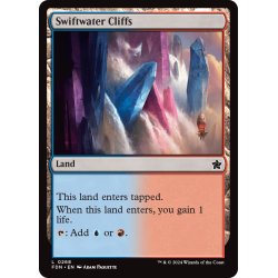 画像1: 【ENG】急流の崖/Swiftwater Cliffs [MTG_FDN_0268_C]