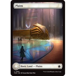 画像1: 【ENG】平地/Plains[MTG_FDN_0283_C]