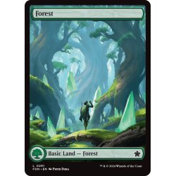 画像1: 【ENG】森/Forest[MTG_FDN_0291_C]