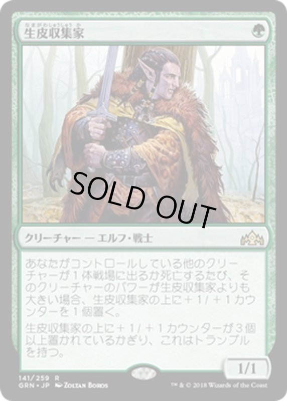 画像1: 【JPN】生皮収集家/Pelt Collector[MTG_GRN_141R] (1)