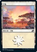 【JPN】平地/Plains[MTG_IKO_262L]