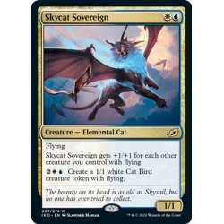 画像1: 【ENG】空猫の君主/Skycat Sovereign[MTG_IKO_207R]