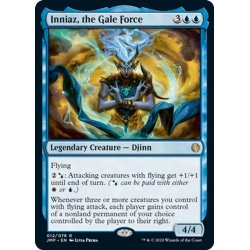 画像1: 【ENG】強風の力、イニアス/Inniaz, the Gale Force[MTG_JMP_012R]