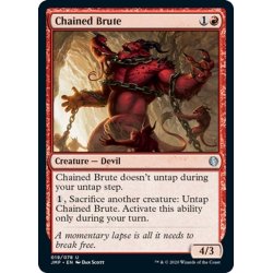 画像1: 【ENG】繋がれた粗暴者/Chained Brute[MTG_JMP_019U]