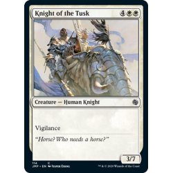 画像1: 【ENG】牙の騎士/Knight of the Tusk[MTG_JMP_114C]