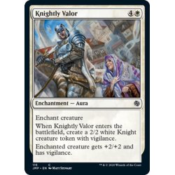 画像1: 【ENG】騎士の勇気/Knightly Valor[MTG_JMP_115C]