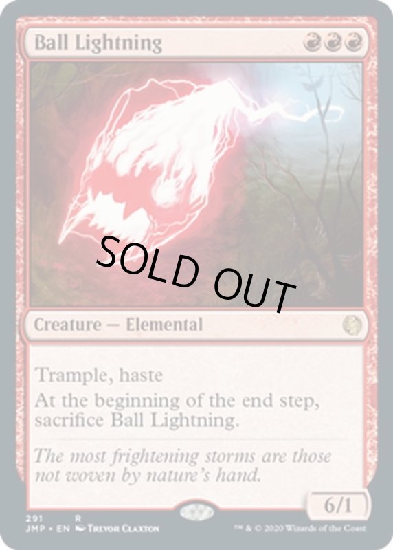 画像1: 【ENG】ボール・ライトニング/Ball Lightning[MTG_JMP_291R] (1)