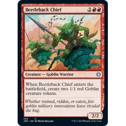 画像1: 【ENG】甲虫背の酋長/Beetleback Chief[MTG_JMP_294U]