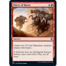 画像1: 【ENG】双角の連続襲撃/Flurry of Horns[MTG_JMP_321C]