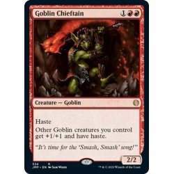 画像1: 【ENG】ゴブリンの酋長/Goblin Chieftain[MTG_JMP_324R]