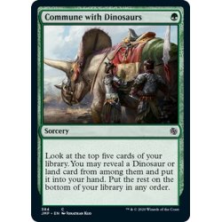 画像1: 【ENG】恐竜との融和/Commune with Dinosaurs[MTG_JMP_384C]