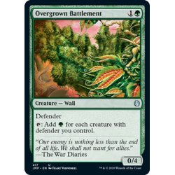 画像1: 【ENG】草茂る胸壁/Overgrown Battlement[MTG_JMP_417U]