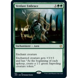 画像1: 【ENG】新緑の抱擁/Verdant Embrace[MTG_JMP_441R]