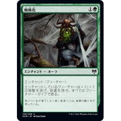 画像1: 【JPN】蜘蛛化/Arachnoform[MTG_KHM_159Ｃ]