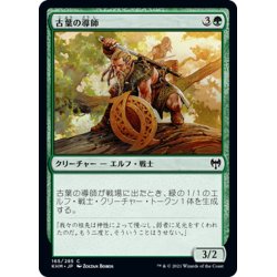 画像1: 【JPN】古葉の導師/Elderleaf Mentor[MTG_KHM_165Ｃ]