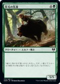 【JPN】灰毛の先導/Grizzled Outrider[MTG_KHM_173Ｃ]