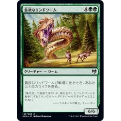 画像1: 【JPN】貪欲なリンドワーム/Ravenous Lindwurm[MTG_KHM_187Ｃ]