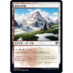 画像1: 【JPN】高山の草地/Alpine Meadow[MTG_KHM_248Ｃ]