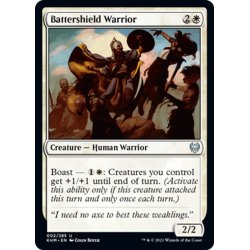 画像1: 【ENG】盾打ちの戦士/Battershield Warrior[MTG_KHM_002Ｕ]