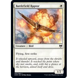 画像1: 【ENG】戦場の猛禽/Battlefield Raptor[MTG_KHM_003Ｃ]