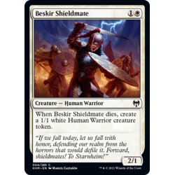 画像1: 【ENG】ベスキールの盾仲間/Beskir Shieldmate[MTG_KHM_004Ｃ]