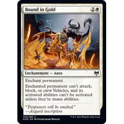 画像1: 【ENG】金への捕縛/Bound in Gold[MTG_KHM_005Ｃ]