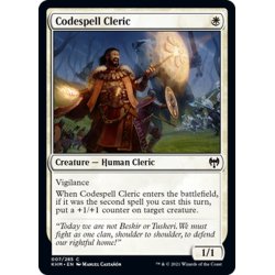 画像1: 【ENG】掟綴りの僧侶/Codespell Cleric[MTG_KHM_007Ｃ]