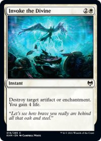 【ENG】神聖の発動/Invoke the Divine[MTG_KHM_016Ｃ]