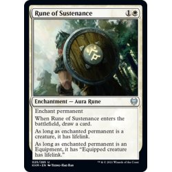 画像1: 【ENG】持続のルーン/Rune of Sustenance[MTG_KHM_025Ｕ]