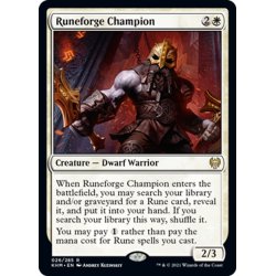 画像1: 【ENG】ルーン鍛えの勇者/Runeforge Champion[MTG_KHM_026Ｒ]