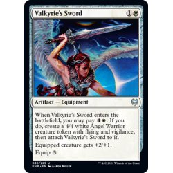 画像1: 【ENG】戦乙女の剣/Valkyrie's Sword[MTG_KHM_036Ｕ]