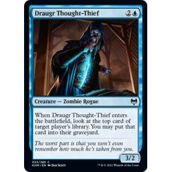 画像1: 【ENG】ドローガーの思考盗み/Draugr Thought-Thief[MTG_KHM_055Ｃ]