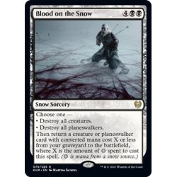 画像1: 【ENG】雪上の血痕/Blood on the Snow[MTG_KHM_079Ｒ]