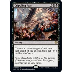 画像1: 【ENG】激しい恐怖/Crippling Fear[MTG_KHM_082Ｒ]