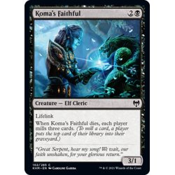 画像1: 【ENG】コーマの信者/Koma's Faithful[MTG_KHM_102Ｃ]