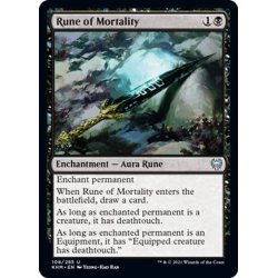 画像1: 【ENG】厄害のルーン/Rune of Mortality[MTG_KHM_108Ｕ]