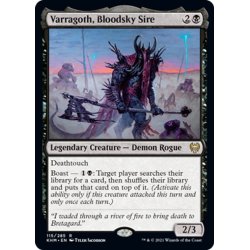 画像1: 【ENG】★Foil★血空の主君、ヴェラゴス/Varragoth, Bloodsky Sire[MTG_KHM_115Ｒ]