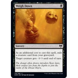 画像1: 【ENG】沈下/Weigh Down[MTG_KHM_118Ｃ]