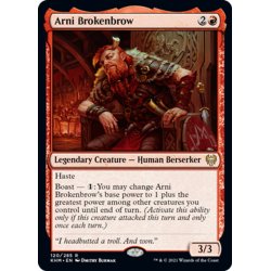 画像1: 【ENG】傷頭のアーニ/Arni Brokenbrow[MTG_KHM_120Ｒ]