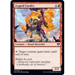 画像1: 【ENG】アクスガルドの騎兵/Axgard Cavalry[MTG_KHM_121Ｃ]