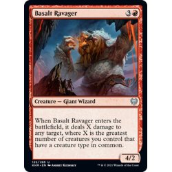 画像1: 【ENG】玄武岩の荒廃者/Basalt Ravager[MTG_KHM_122Ｕ]