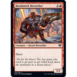 画像1: 【ENG】首折りの狂戦士/Breakneck Berserker[MTG_KHM_124Ｃ]