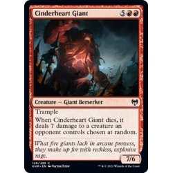 画像1: 【ENG】燃え心臓の巨人/Cinderheart Giant[MTG_KHM_126Ｃ]