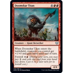 画像1: 【ENG】ドゥームスカールのタイタン/Doomskar Titan[MTG_KHM_130Ｕ]